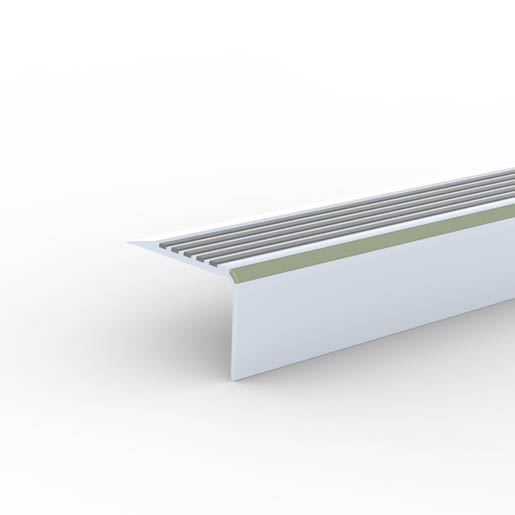 Döllken TKNG A 65 1160 Aluminum 2,50m Treppenkante dunkelgraue Rille